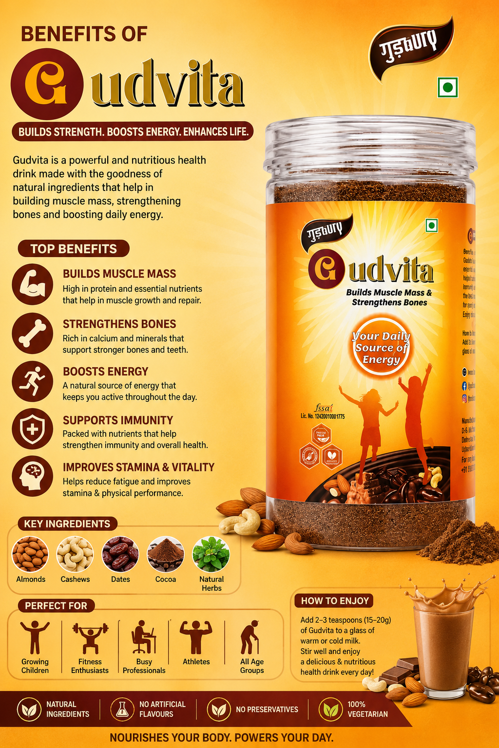 Gudvita Health Drink